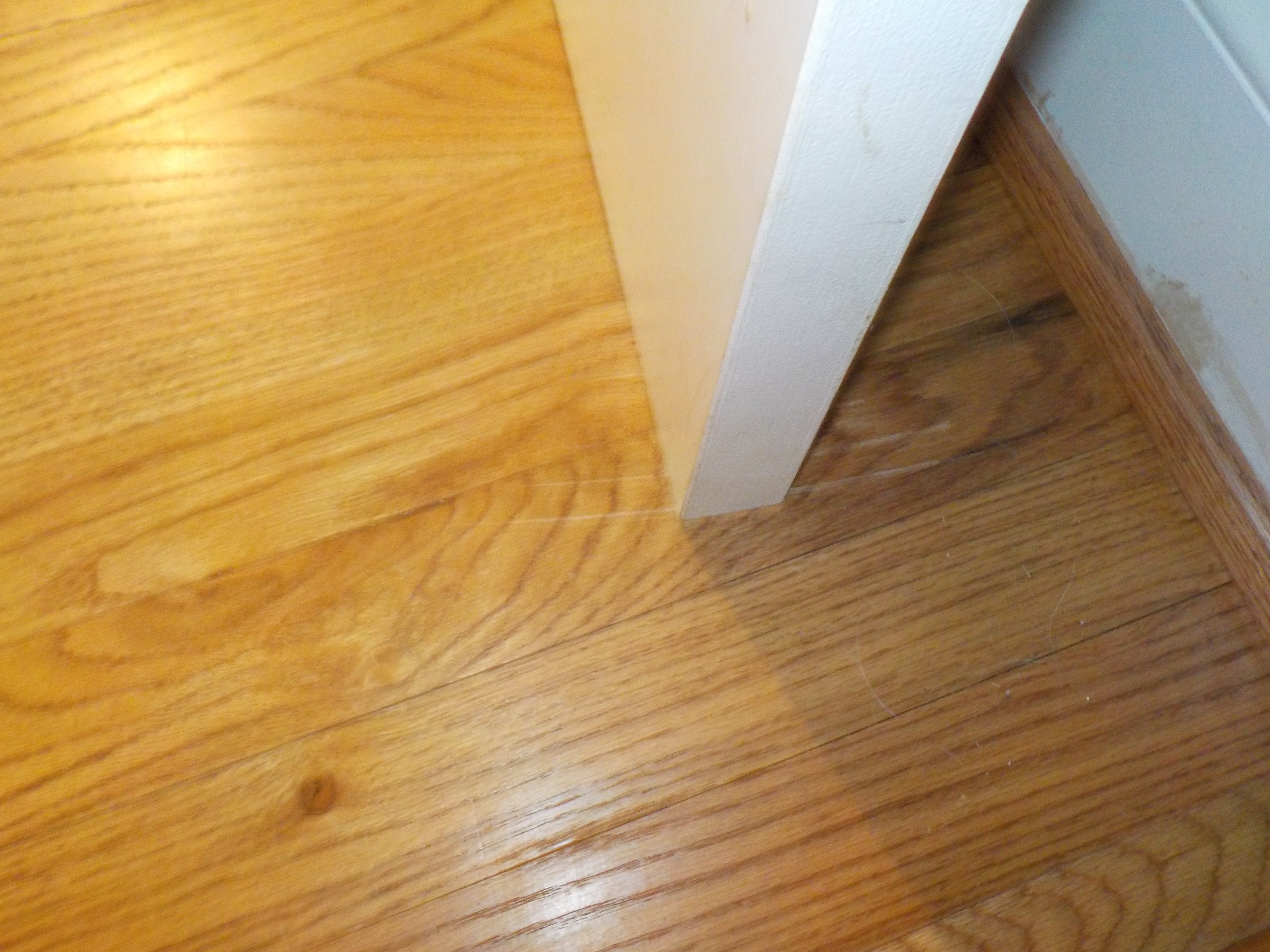 Door rubbing floor