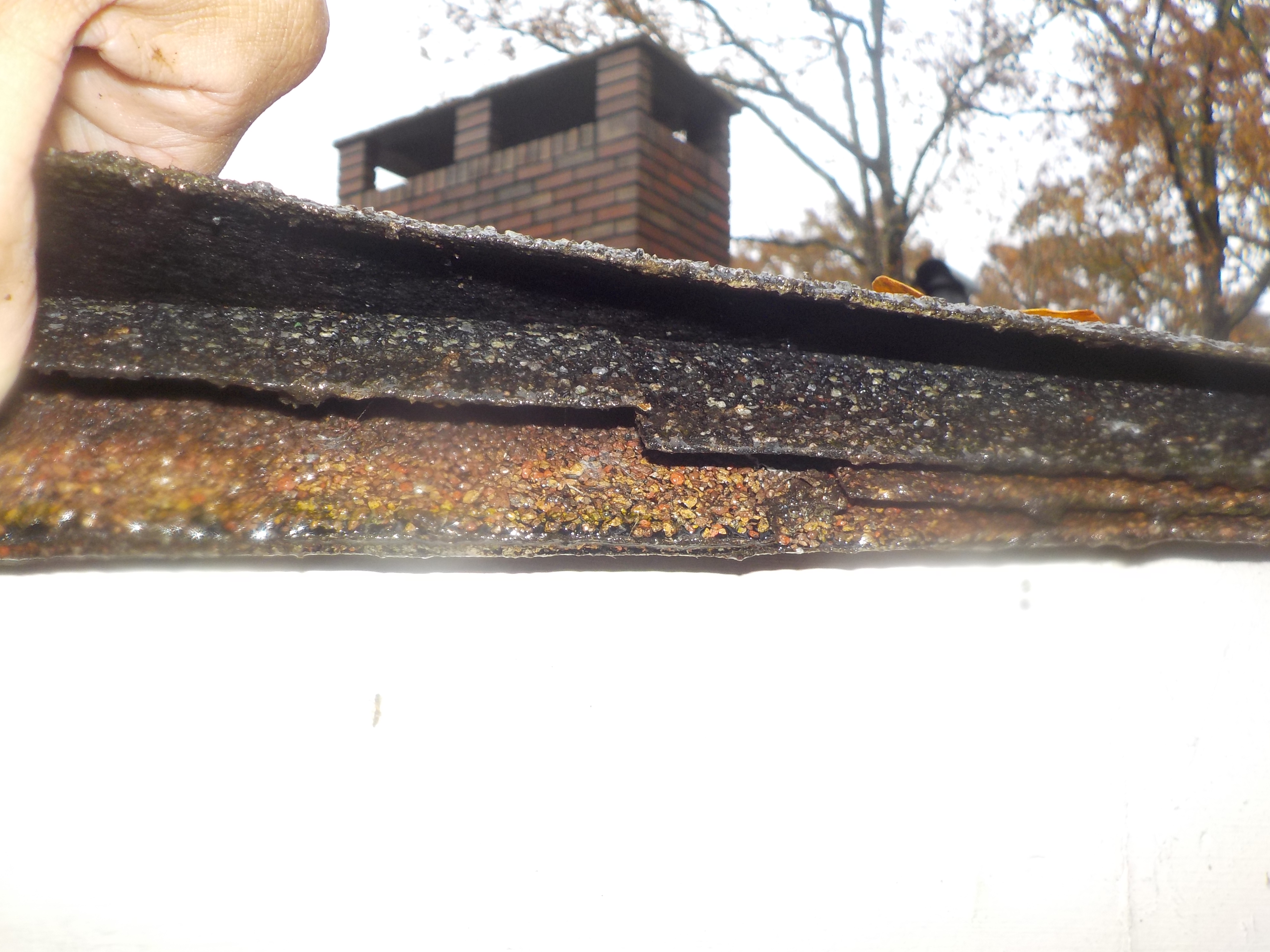 Lake house roof inspection