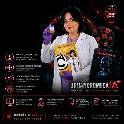 Uroanálisis Plus+ con IA Curso Taller Interactivo CITORUSHTC.webp