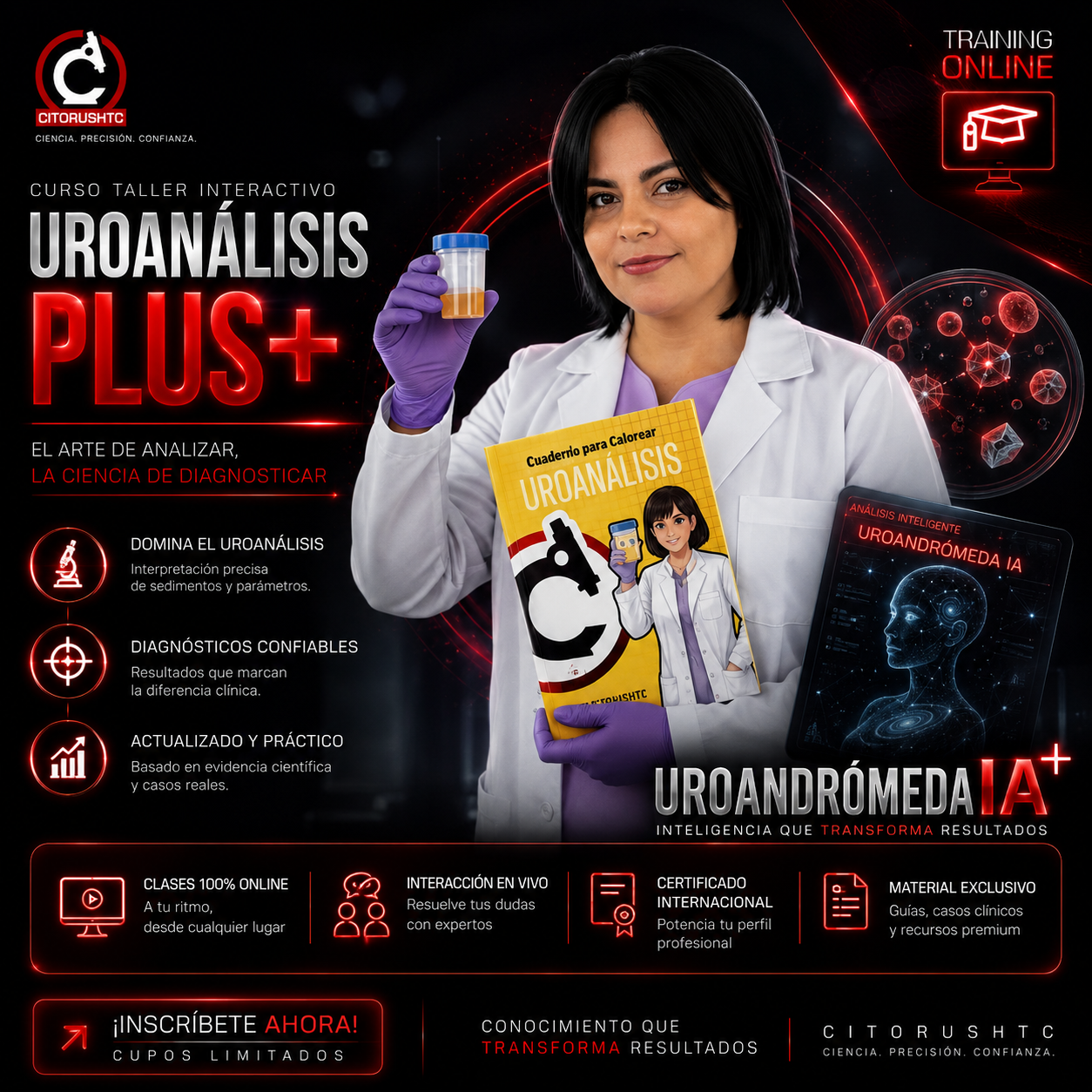 CTC-CTI41-CURSO TALLER INTERACTIVO UROANALISIS PLUS+