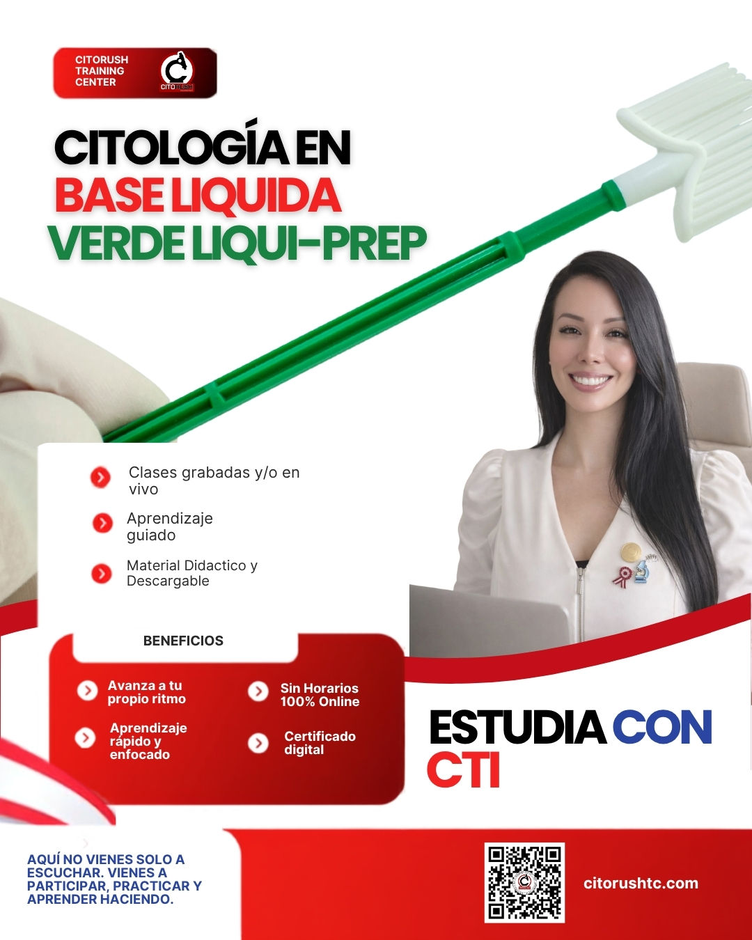 CTC-WKS29-WORKSHOP CITOLOGIA EN BASE LIQUIDA VERDE (CBL ECOLOGICA)