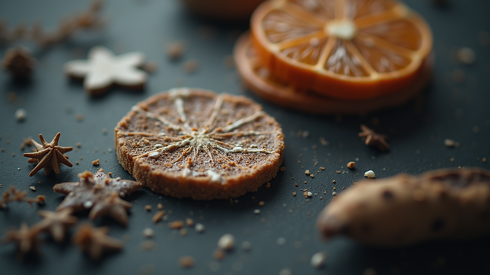 Plano detalle de portaobjetos con muestra citológica bajo microscopio