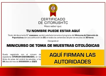 MINICURSO TOMA DE MUESTRAS CITOLOGICAS - CITORUSHTC.webp