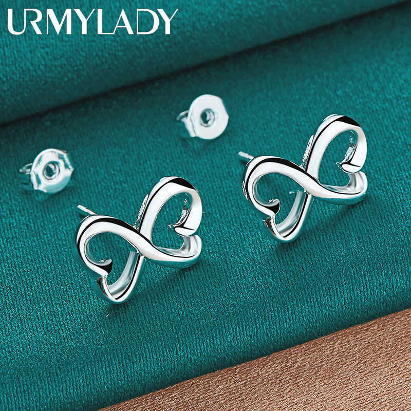 Miniatura: 925 sterling silver lady women Valentine's Day gift creative ring necklace stud
