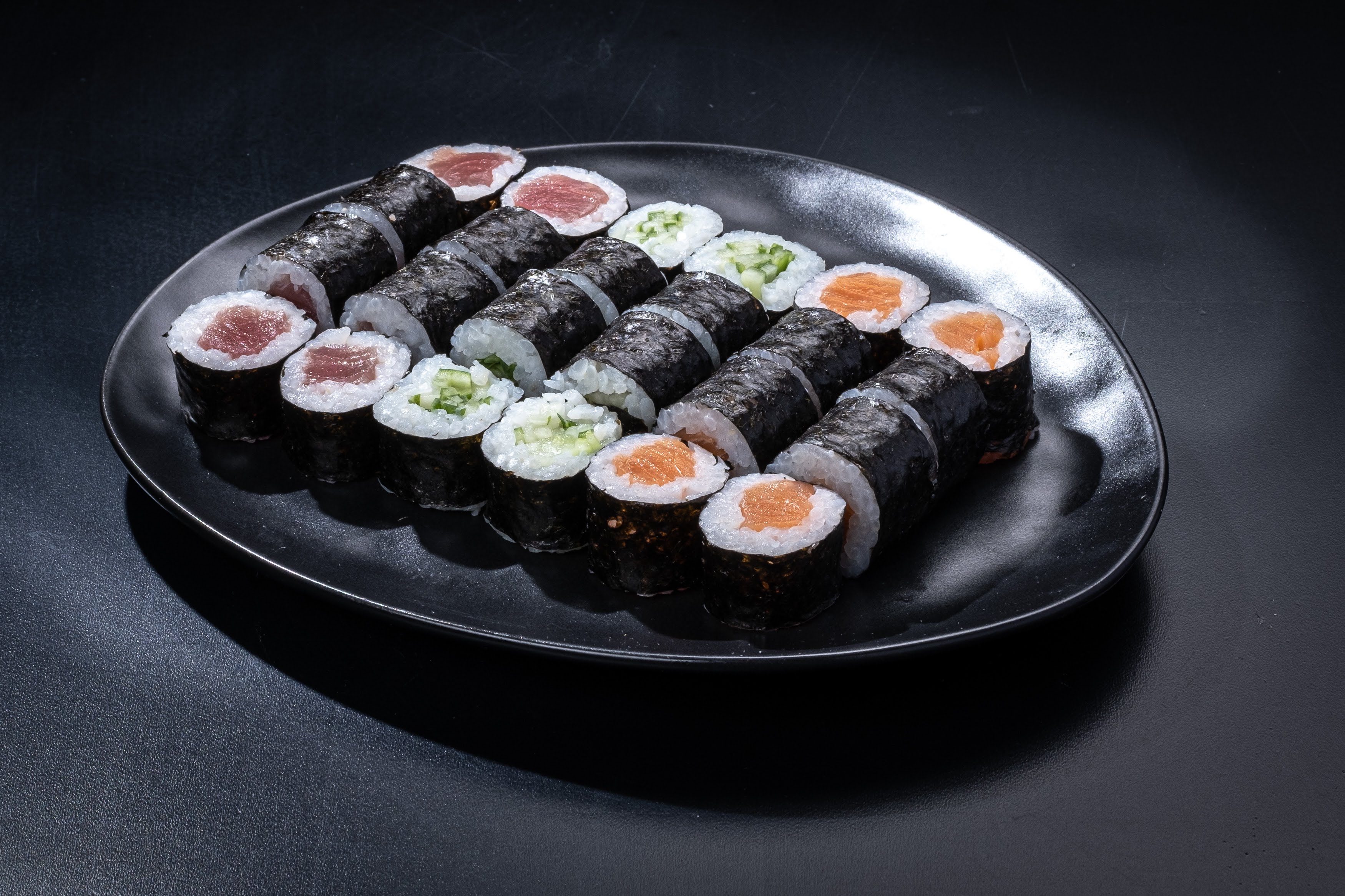 Arranged Food and Objects