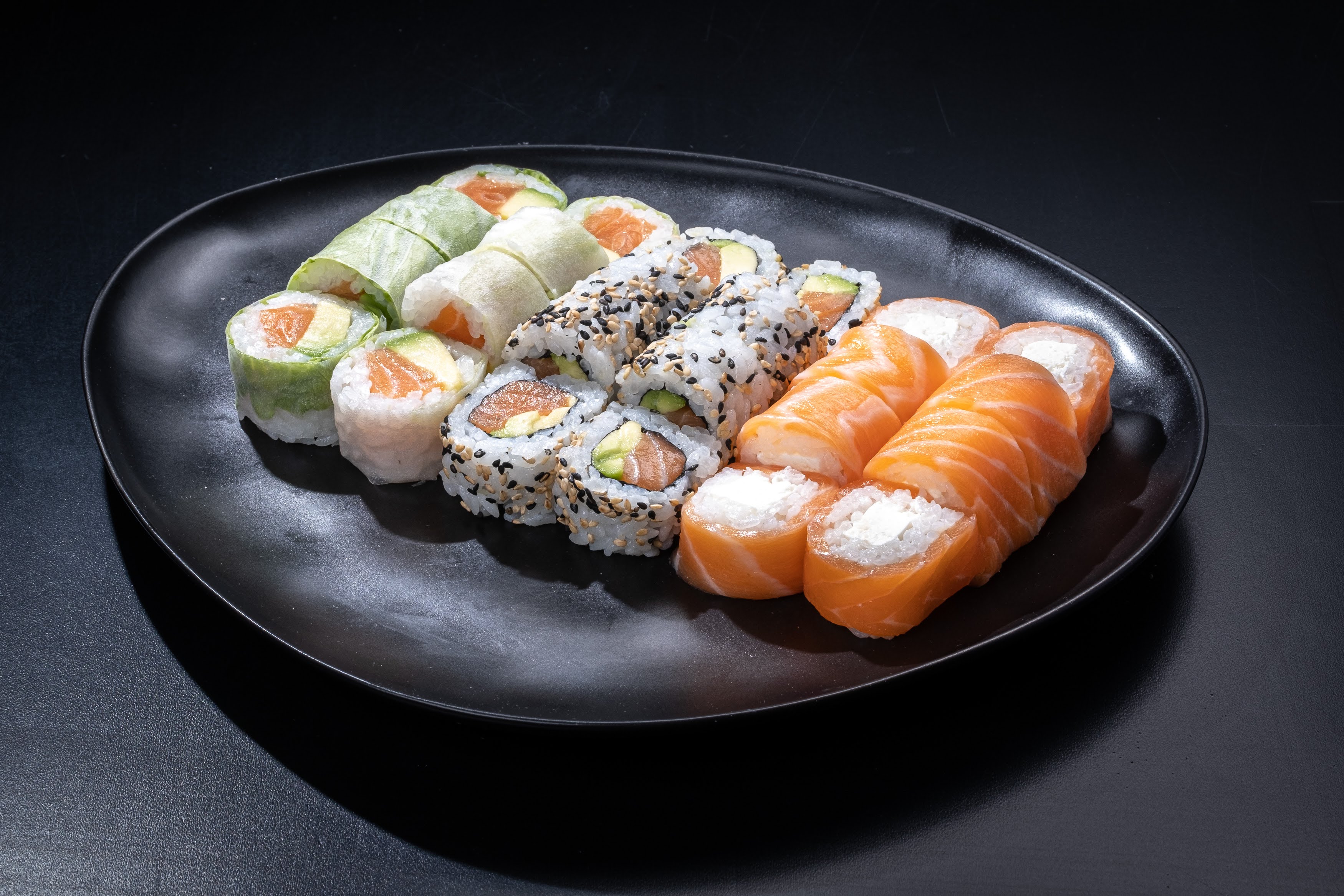 Arranged Food and Objects