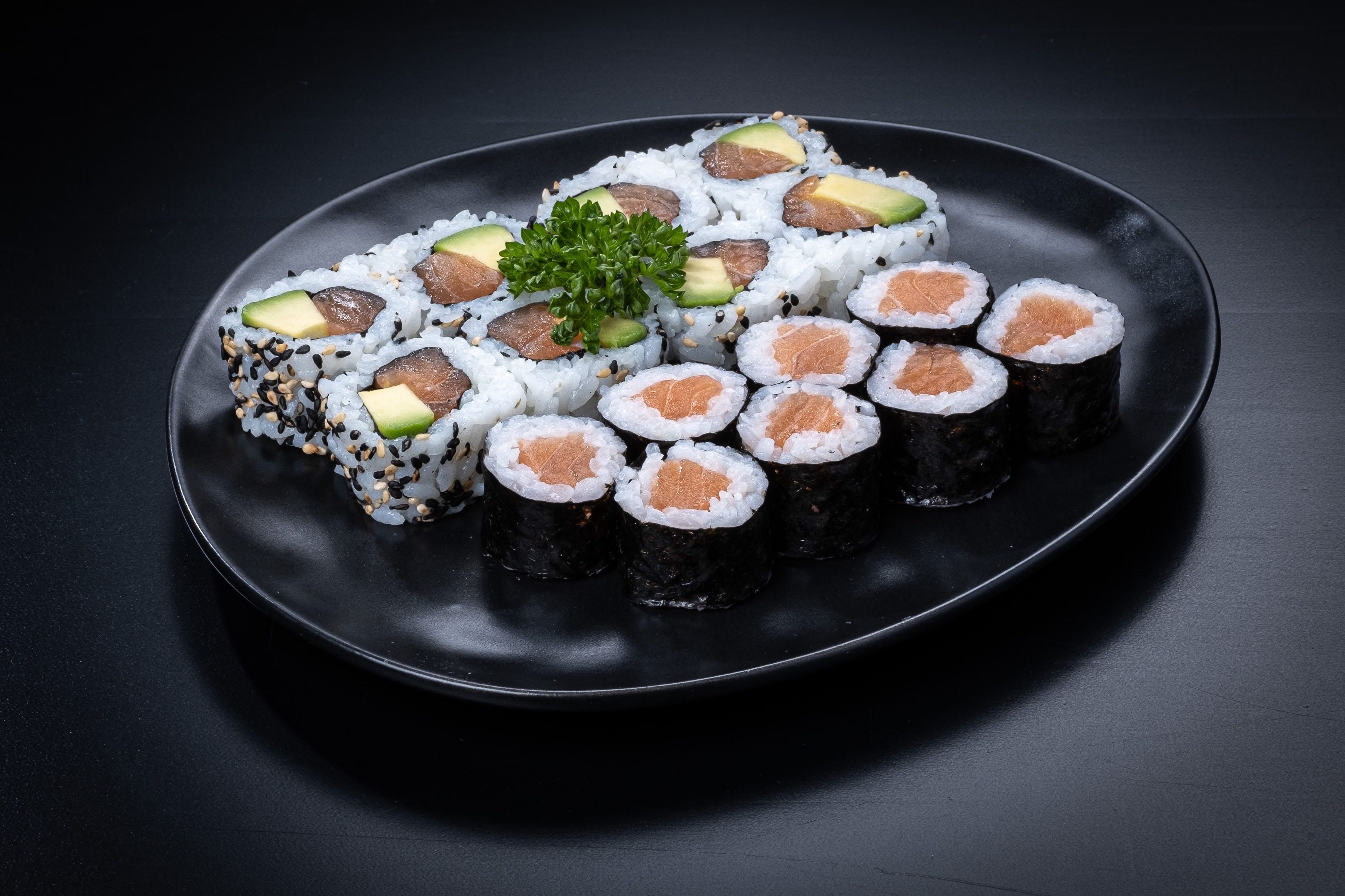 Arranged Food and Objects