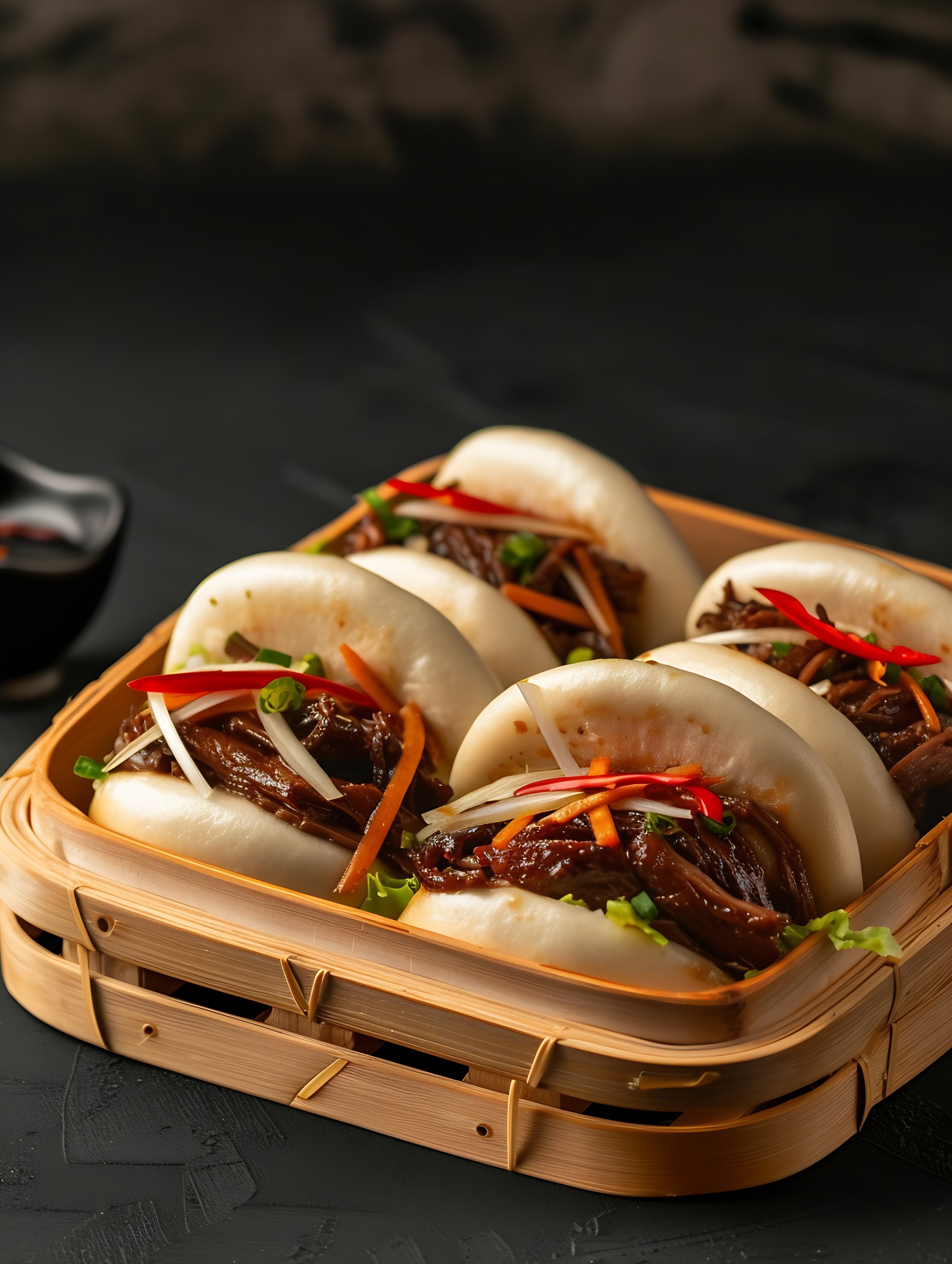 Arranged Food and Objects