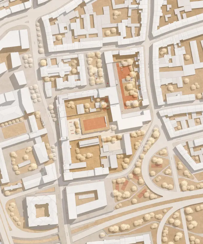 Kaiserin-Augusta-Gymnasium Köln Lageplan