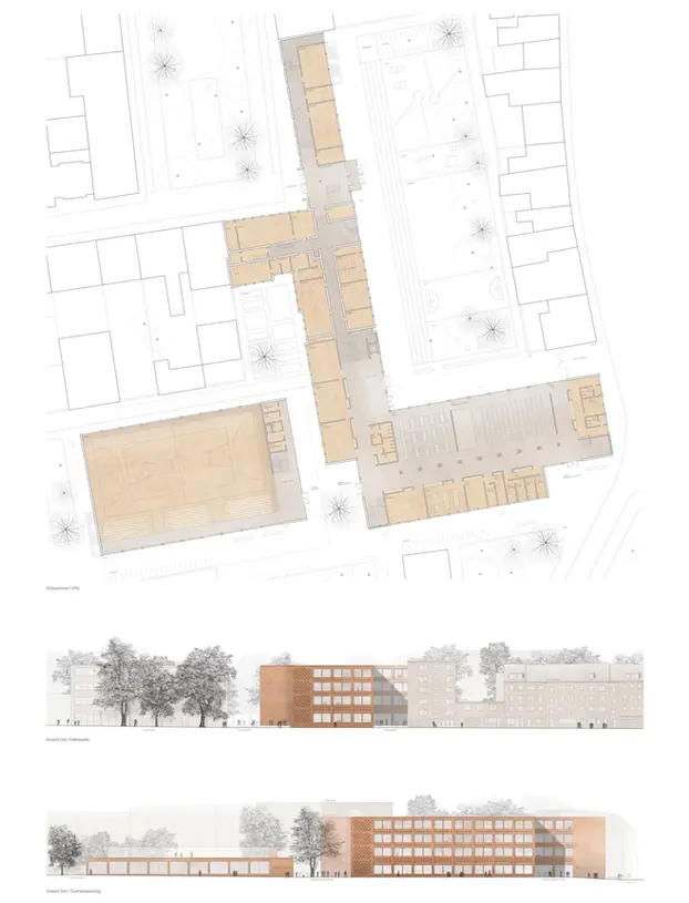 Kaiserin-Augusta-Gymnasium Köln Grundriss