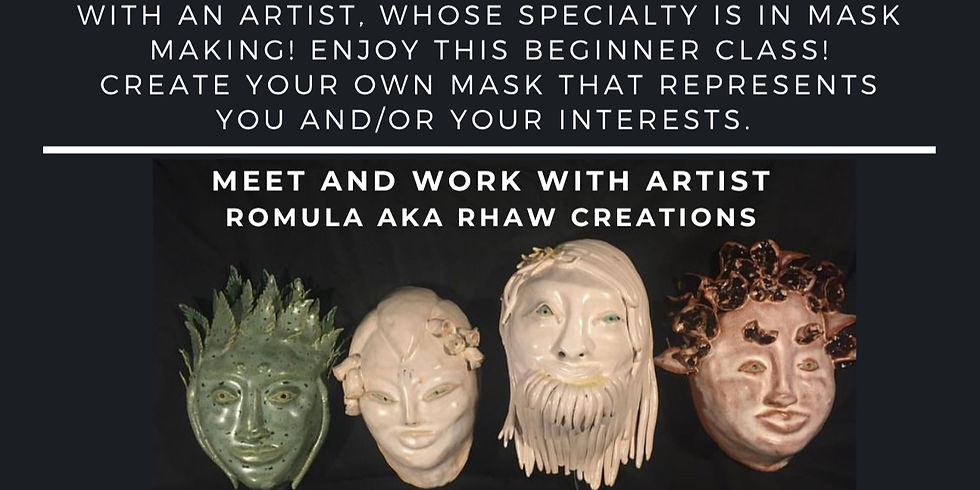 Plants, Floral, and Fungi Themed Mask Making