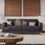 Thumbnail: Cleveland 3-Seater Sofa in Nova Anthracite