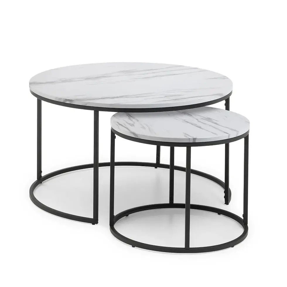 Thumbnail: Bellini Round Nesting Coffee Table
