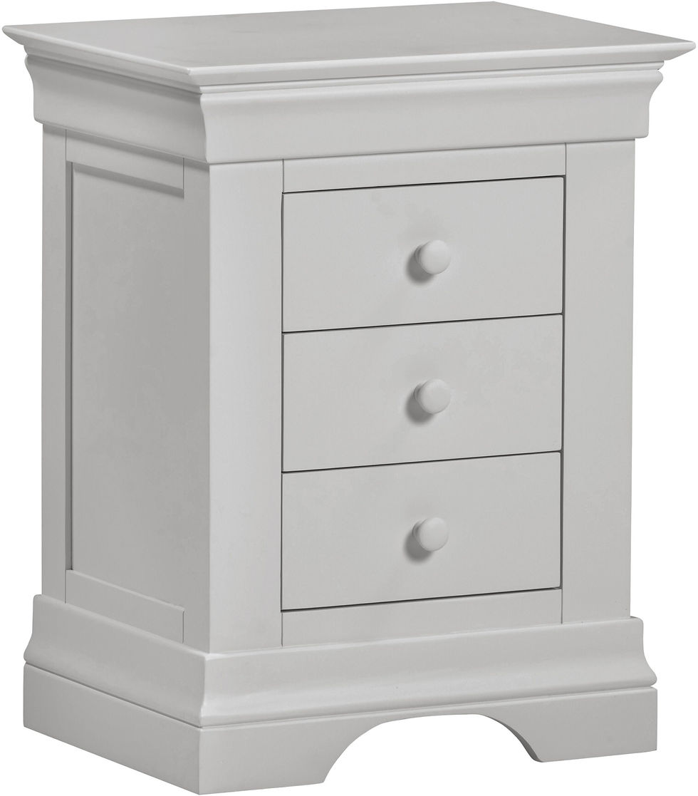 Thumbnail: Bordeaux 3 Drawer Bedside