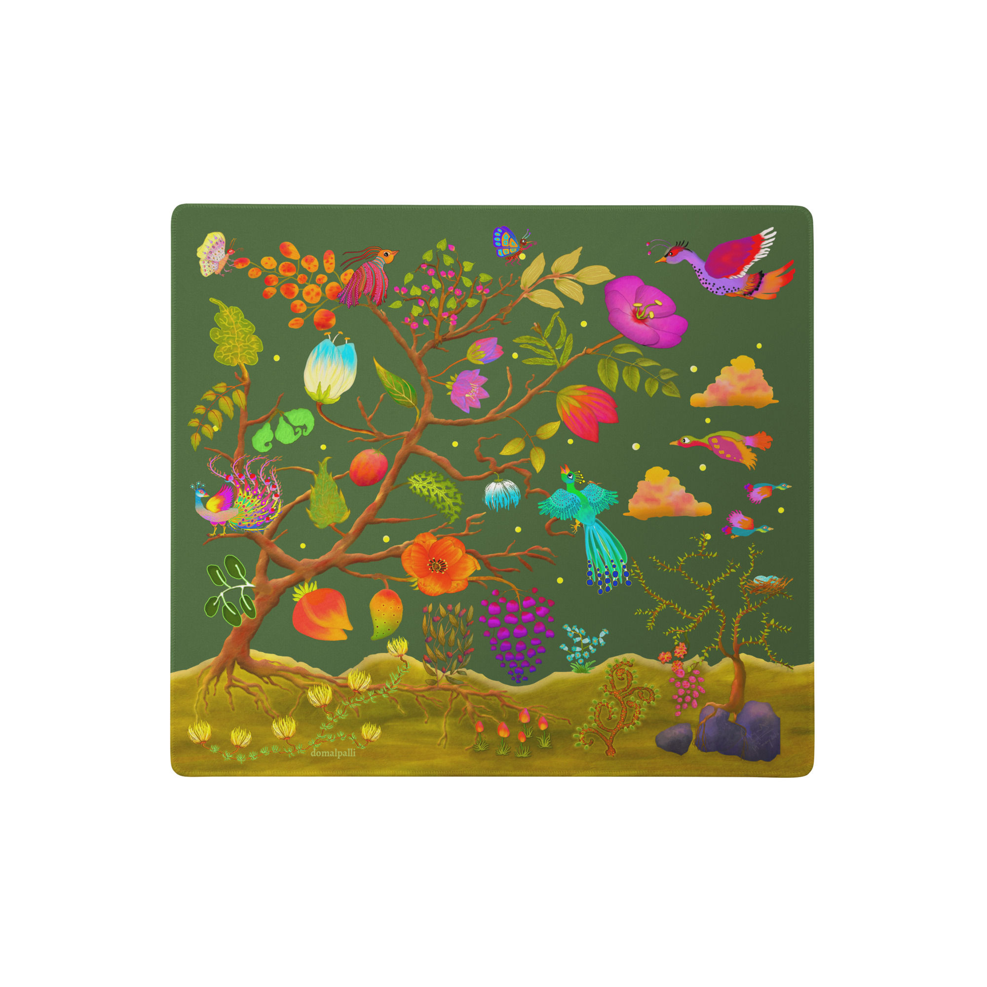 Gaming mousepad 18"x16" - on Fern Green