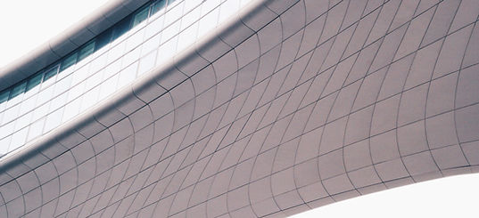 Curved Building Facade