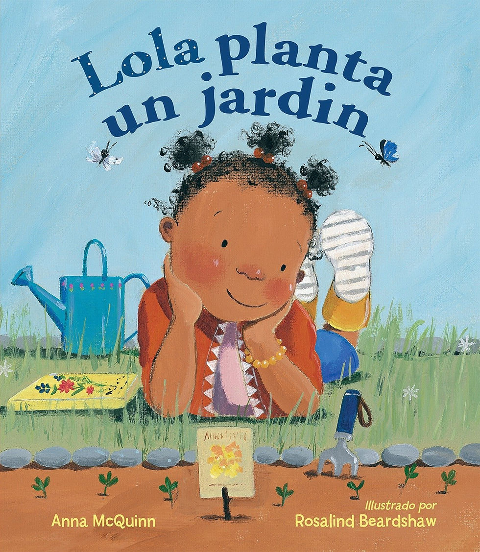 Book cover of Lola Plants a Garden book