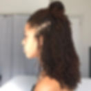 women with shoulder length micro locs