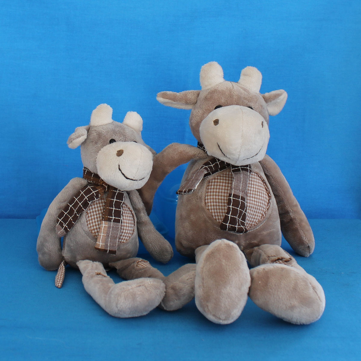 Plüschkuh Set mit Schlenkerarmen und Schlenkerbeinen