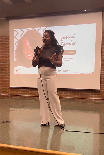 Monique Power Public Speaking