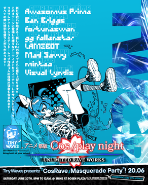 Cos/play Night: Unlimited Rave Works - CosRave Masquerade Party at AFO 2026