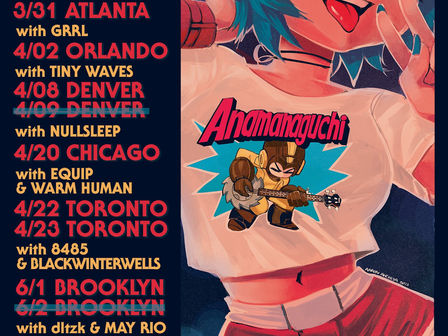 EVENT: Scott Pilgrim vs. The World: The Game Soundtrack: The Tour - ANAMANAGUCHI [April 2]