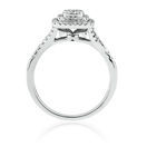 Thumbnail: Engagement Ring with 1/2 Carat TW of Diamonds in 10ct White Gold