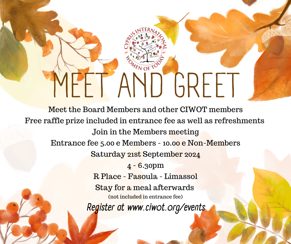 CIWOT Annual Meet and Greet and Members Meeting