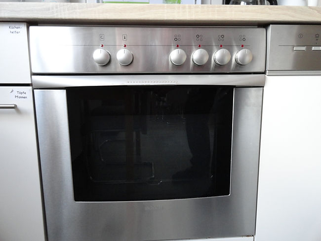 Kueche, Elektroherd, Backofen, Ferienhau