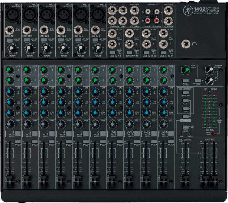 MACKIE 1402-VLZ4 DE FACE