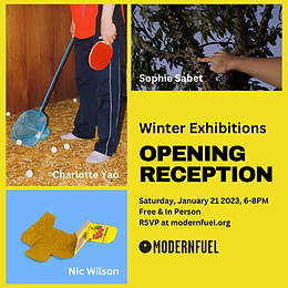 Opening Reception: Winter Exhibitions