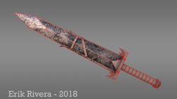 Thrakos Sword Wireframe 1