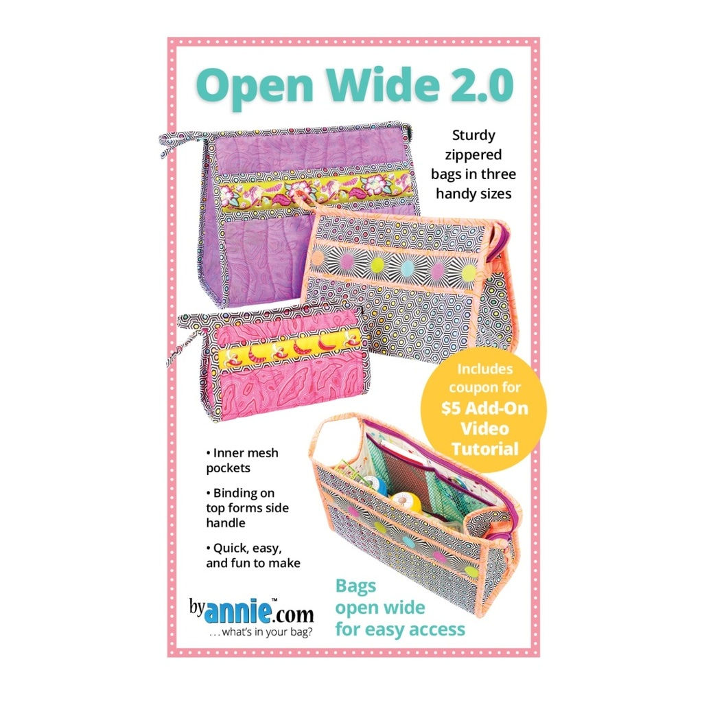 Open Wide 2.0 By Annie Pattern