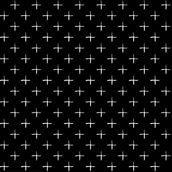 Black and White - Mesh Black 9037-24