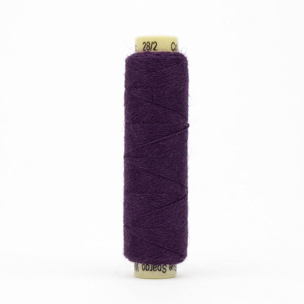Wonderfil Ellana Wool Thread Eggplant EN39 Sue Spargo