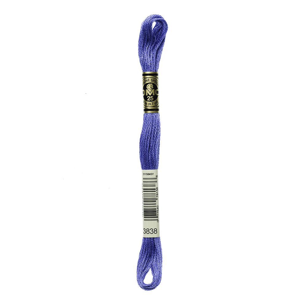 DMC Stranded Cotton Lavender Blue Dark 3838
