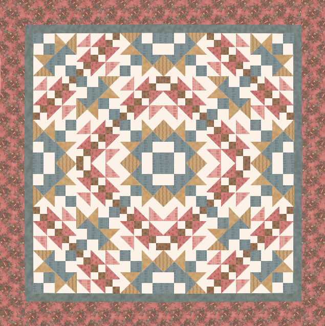 Crowning Glory Quilt PDF Pattern
