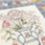 Blume and Grow Stitchery Panel DV3973