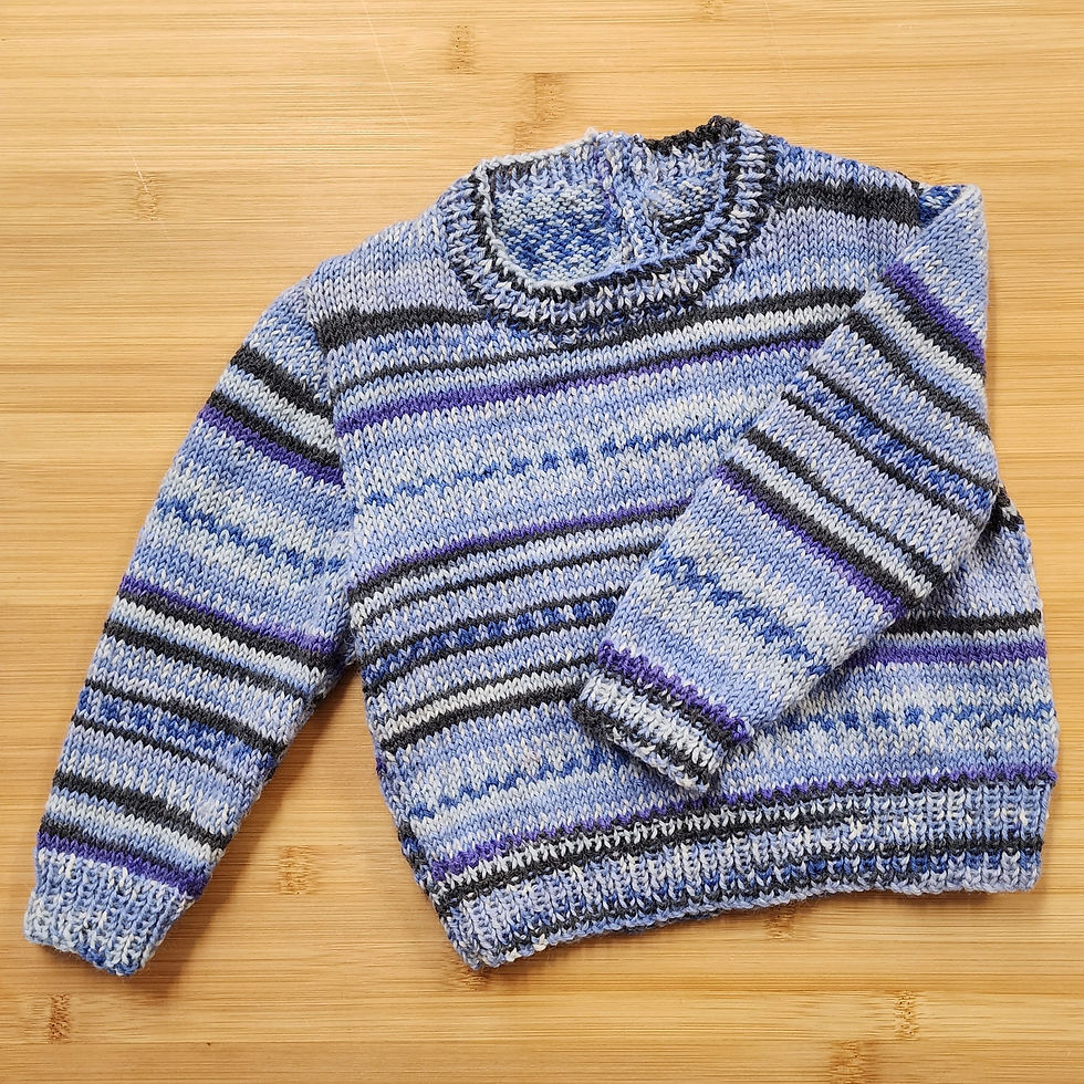 Thumbnail: Monte Bianco Baby Sweater Kit