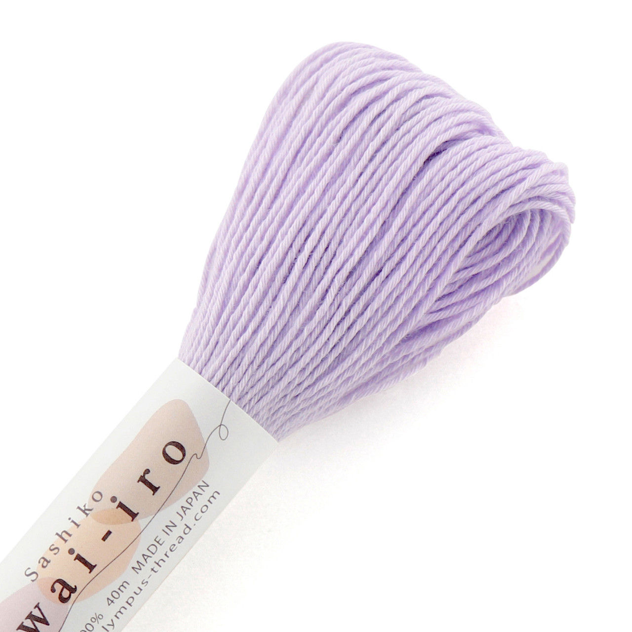 Awai-iro Sashiko Thread Lavender Sage 40m
