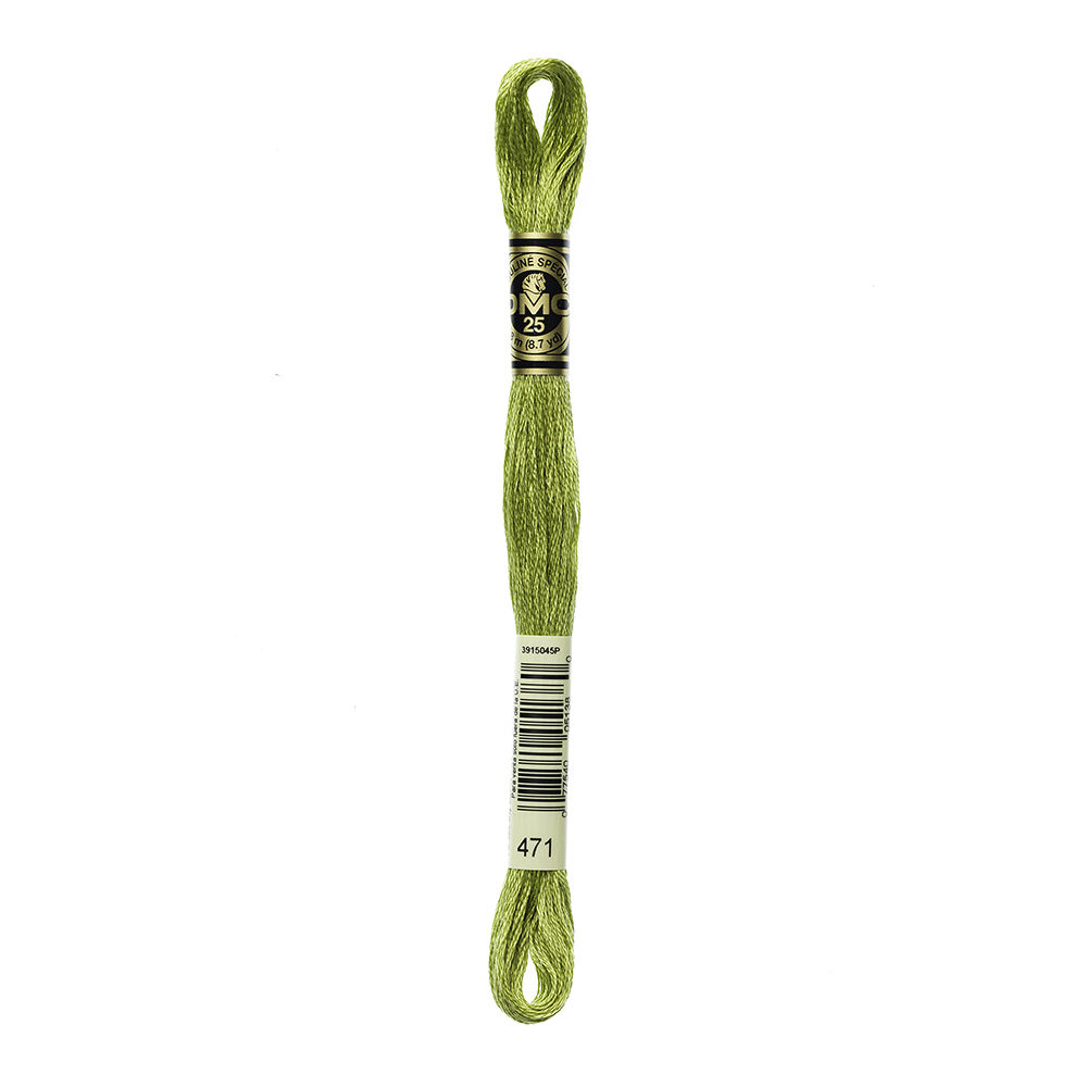 DMC Stranded Cotton Very Light Avocado Green 471
