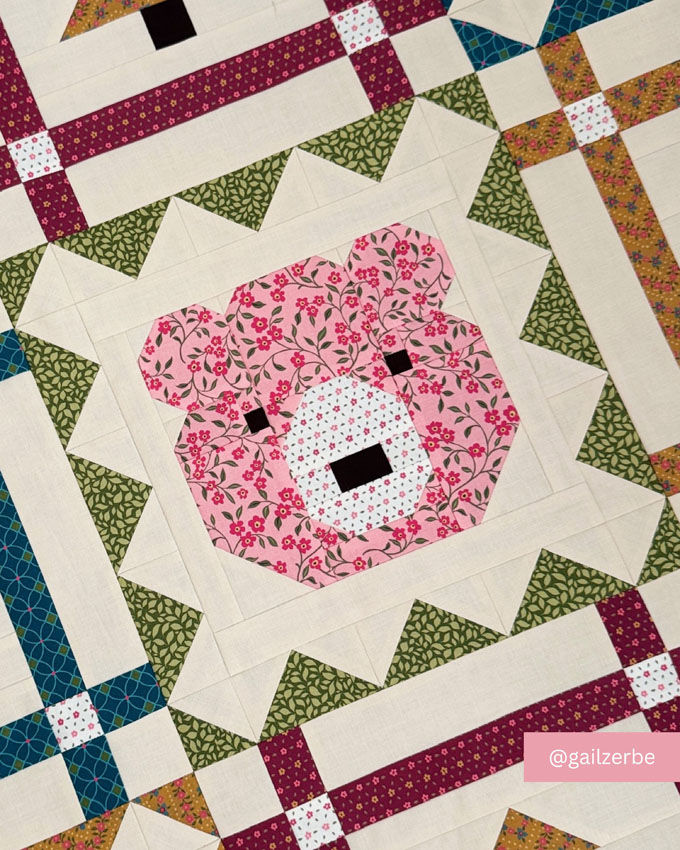 Thumbnail: Grizzly Grove Quilt Pattern by Pen + Paper