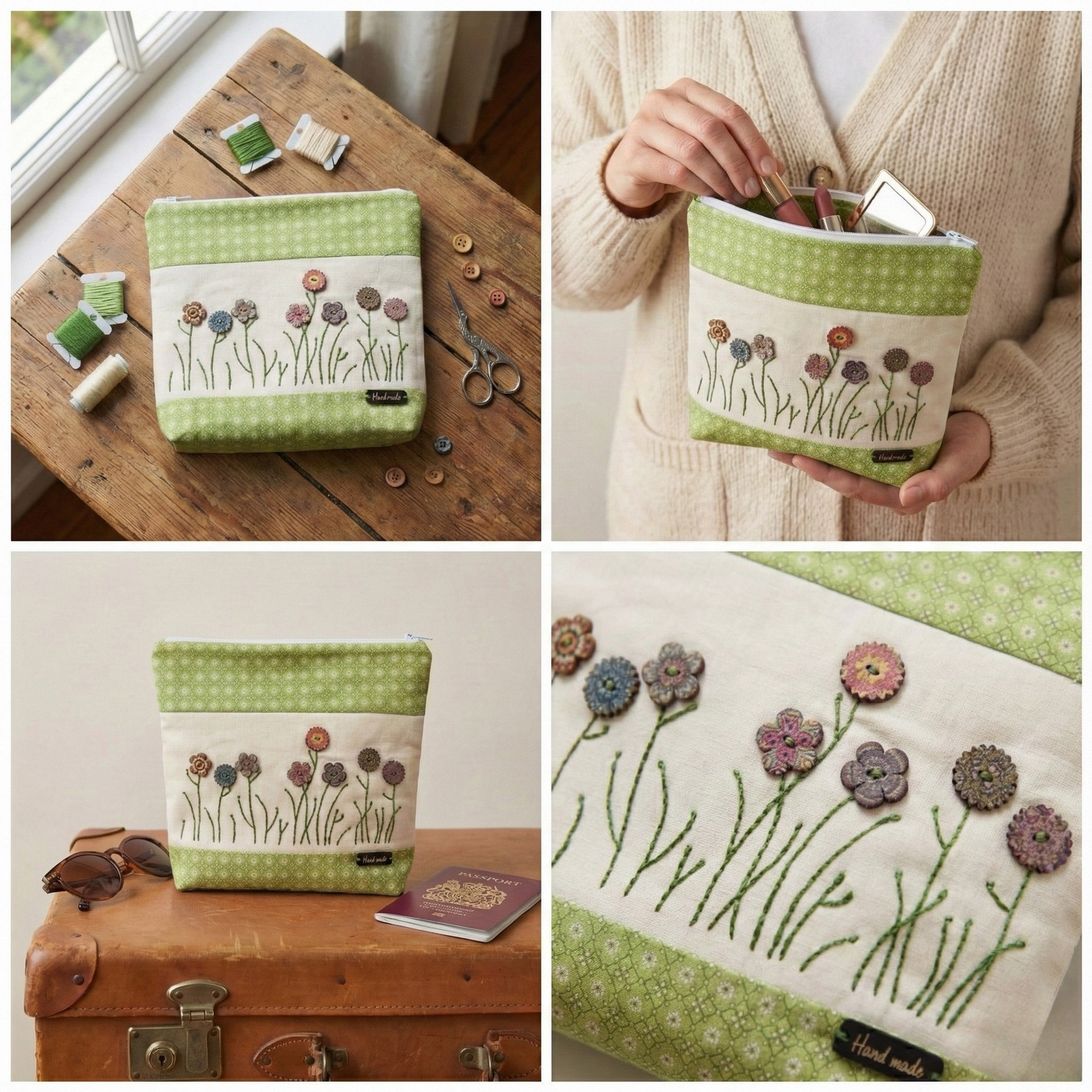 Mercantile Button Purse Kit