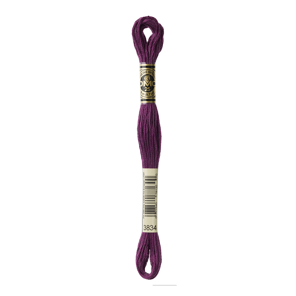 DMC Stranded Cotton Grape Dark 3834
