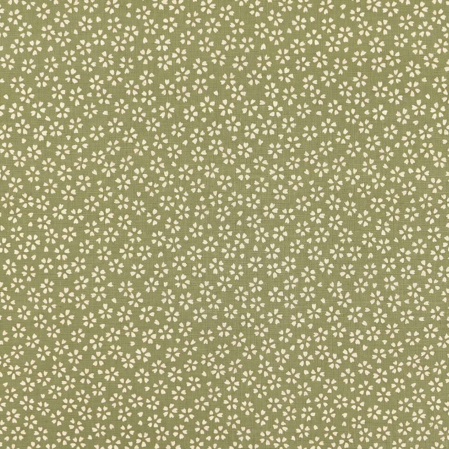 Kasuri Sakura Green Fabric By Sevenberry B88222z 1-2