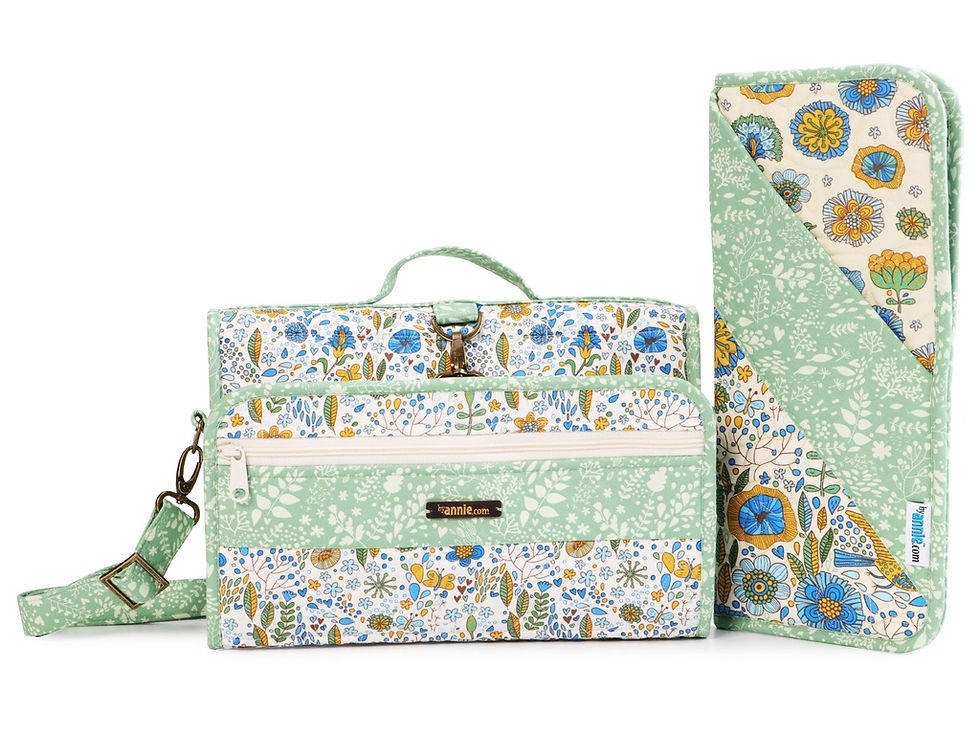 Thumbnail: Travel Essentials 2.0 Bag Pattern - By Annie green