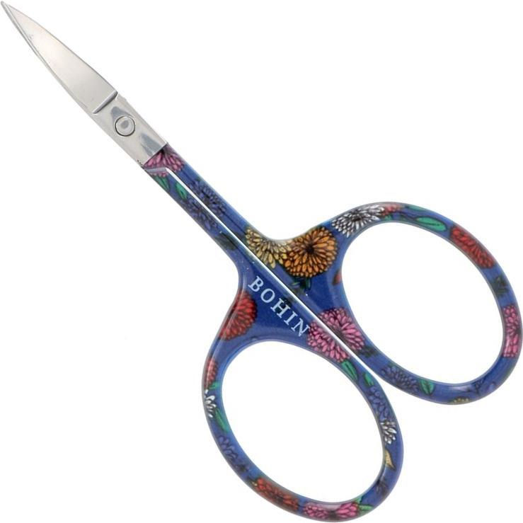 Bohin Fancy Embroidery Scissors Blue