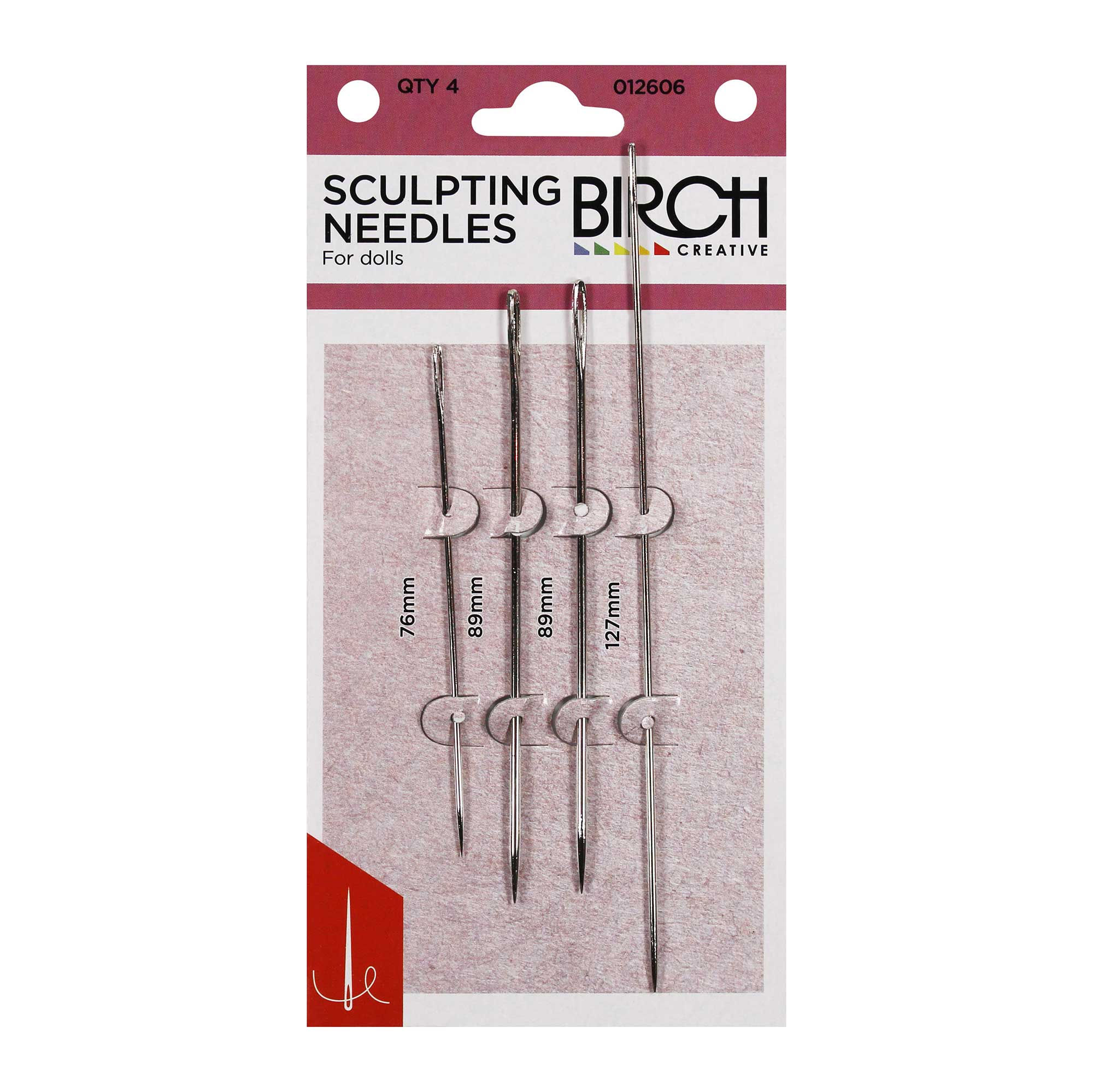 Birch Sculpting Needles for Dolls