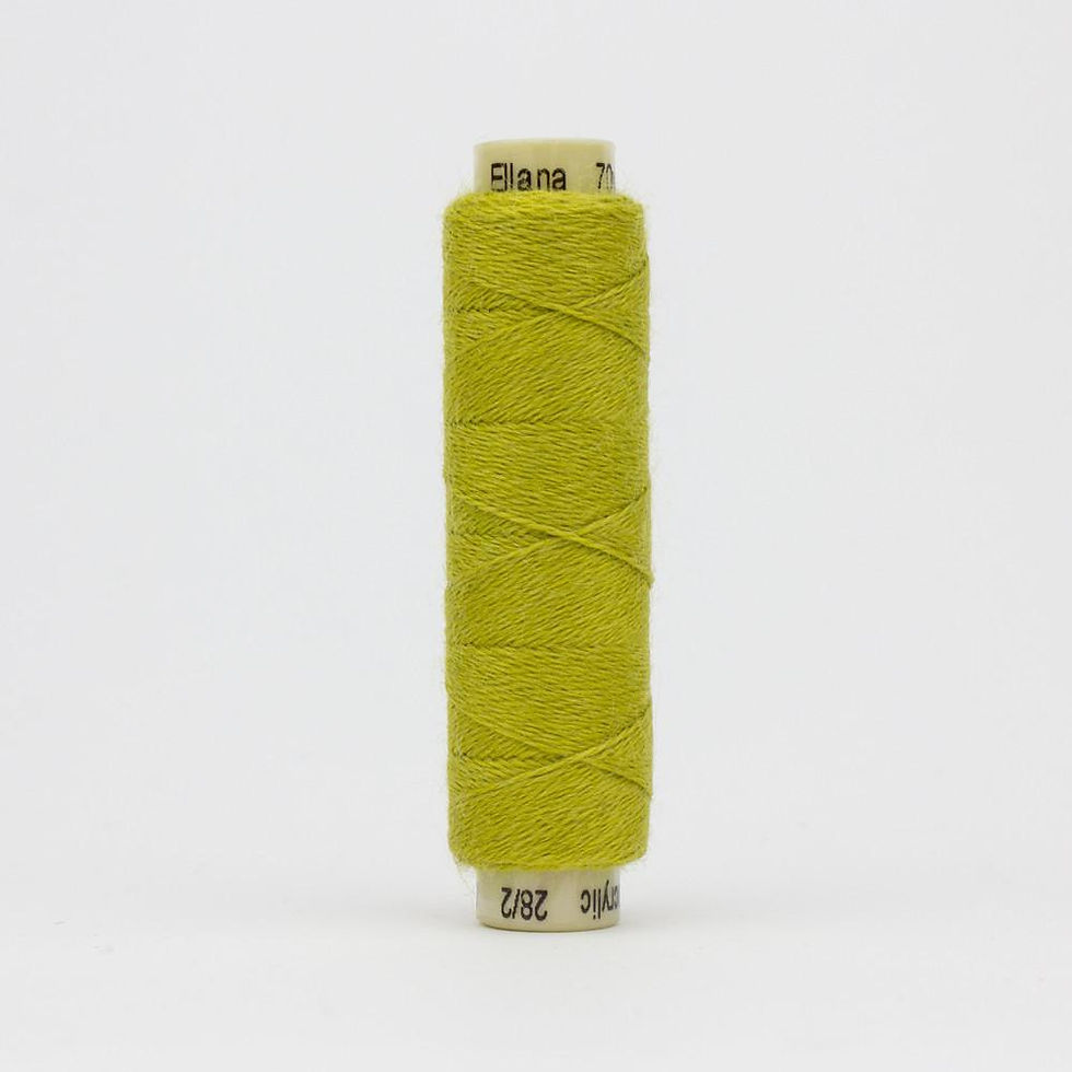 Thumbnail: Wonderfil Ellana Wool Thread Artichoke Heart EN11 Sue Spargo