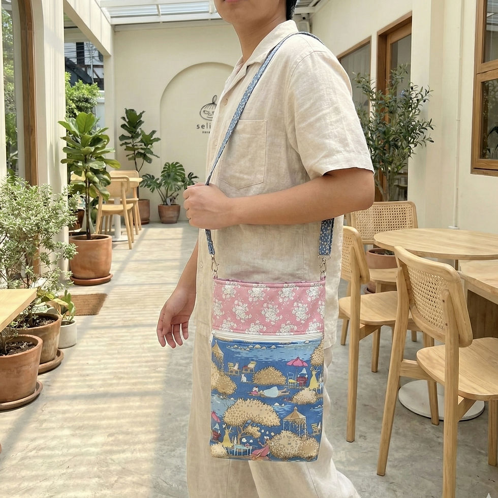 Sunday Brunch Fabric Bag printed Pattern